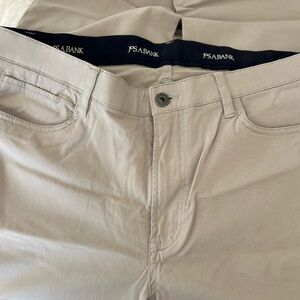Jos A Bank, stone 5 pocket pants
